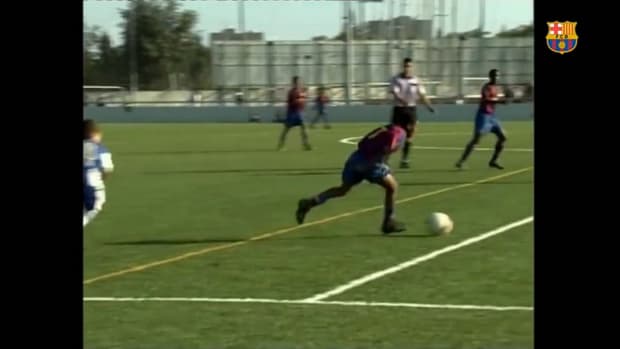 Adama Traoré's best moments against Espanyol at La Masía